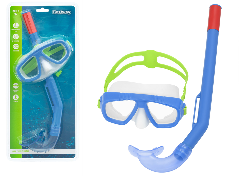 Bestway Diving Mask With Snorkel Navy