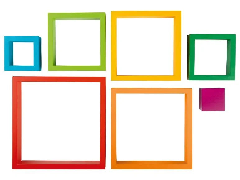 PlayTive Junior Wooden Rainbow Montessori Puzzle