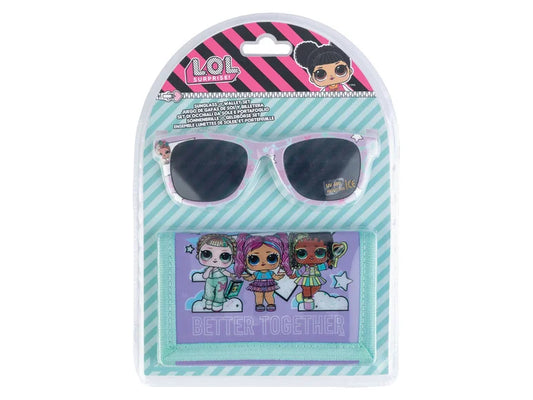 LOL Suprise Sunglasses and wallet set, 2-piece