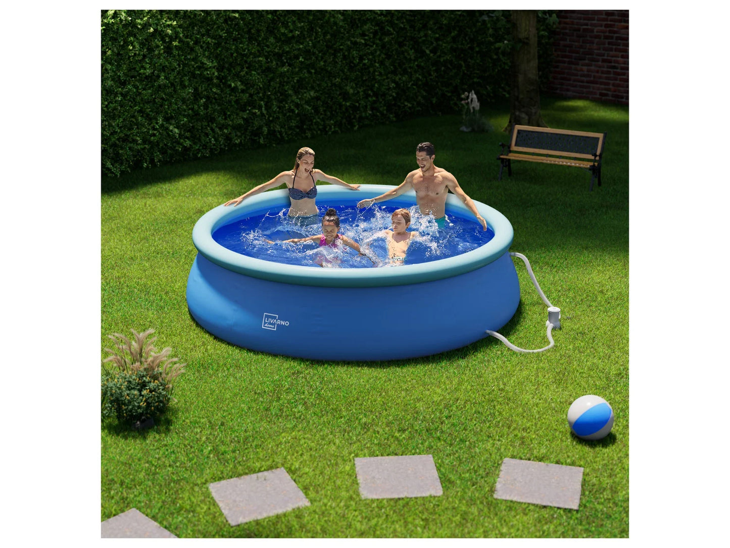 LIVARNO Quick-up-Pool  including. Filter Pump