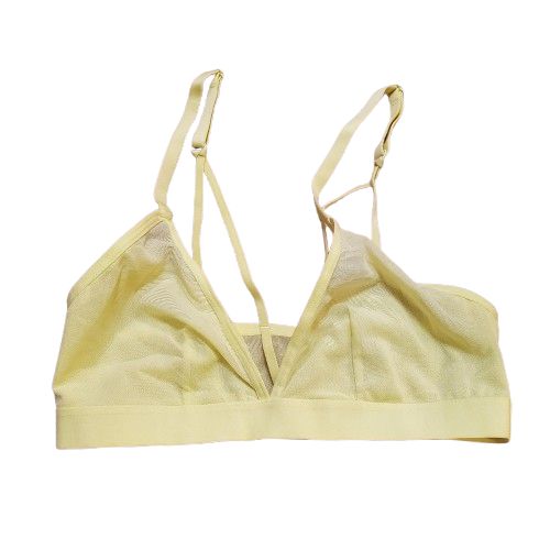 Auden unlined yellow Bralette (L)