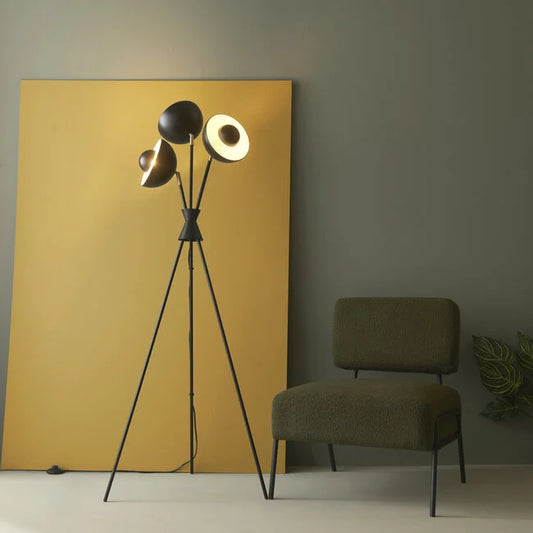 Dunelm Levi 3lt Floor Matt Black