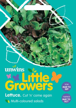 Unwins Little Growers Lettuce Cut n' come again