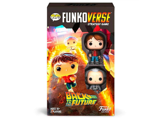 Funkoverse Back to The Future Board Game Marty McFly Doc Brown Spanish Version