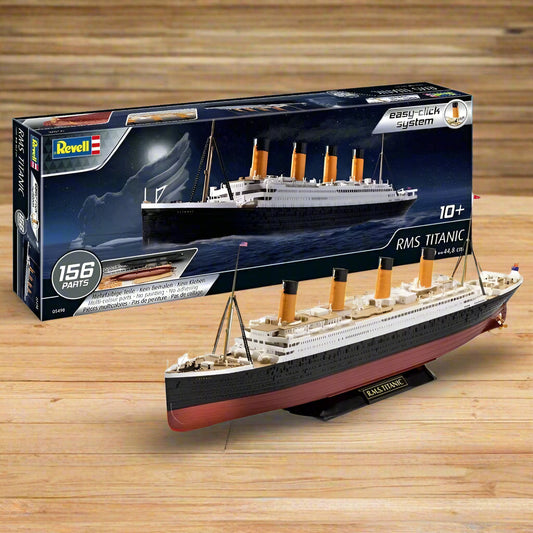 Revell Easy-Click System R.M.S. Titanic Model Kit | 1/600 Scale, 45 cm Long