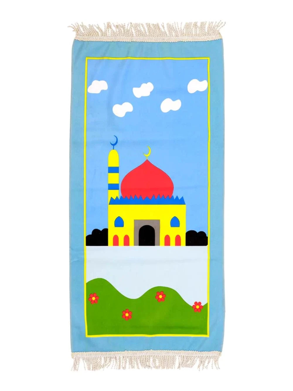 Kid's Prayer Mat - Cartoon Style