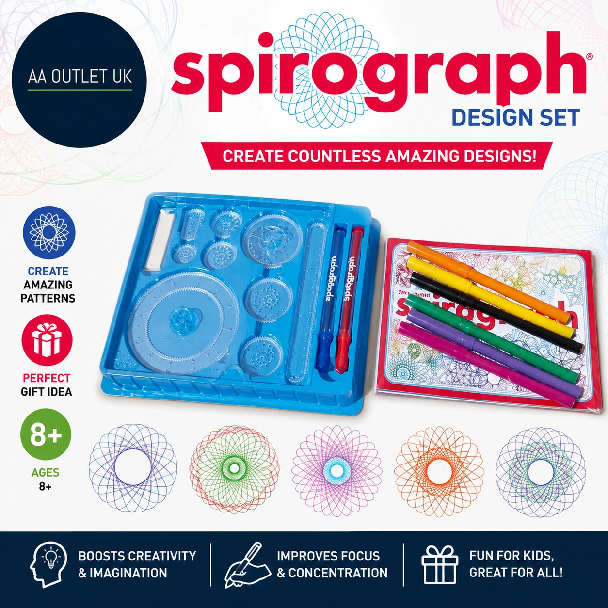 Spirograph SP101 Design Set