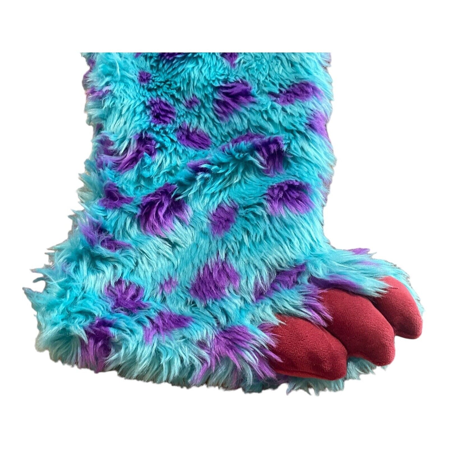 Disney Parks Pixar Monsters Inc Sulley Holiday Christmas Stocking Xmas NWT Blue