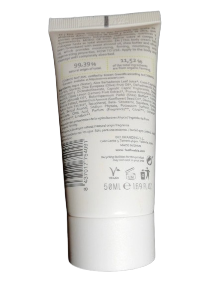 Feel Free Cosmos Natural Lemon Body Cream Feel Fruit 50ml