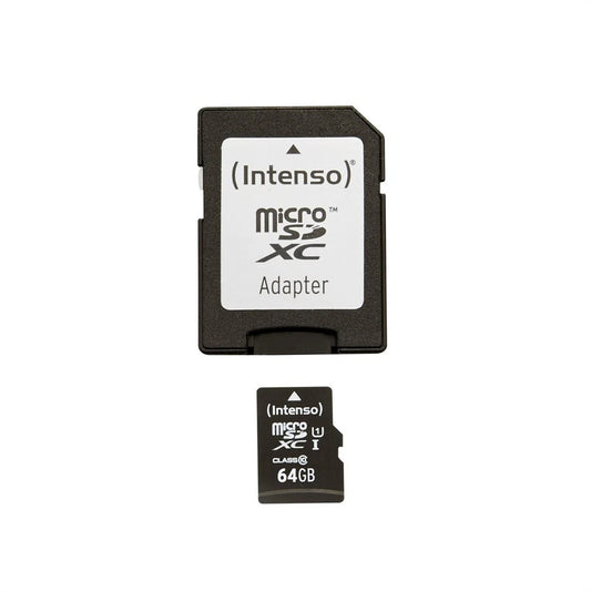 Intenso Micro SD Card 64GB UHS-I incl. SD Adapter