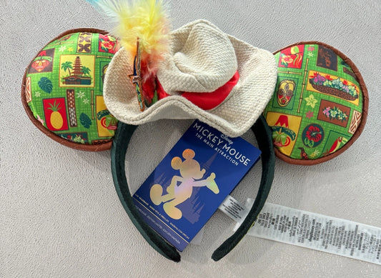 Disney World Ears Enchanted Tiki Room Mickey Main Attraction 50th Anniversary