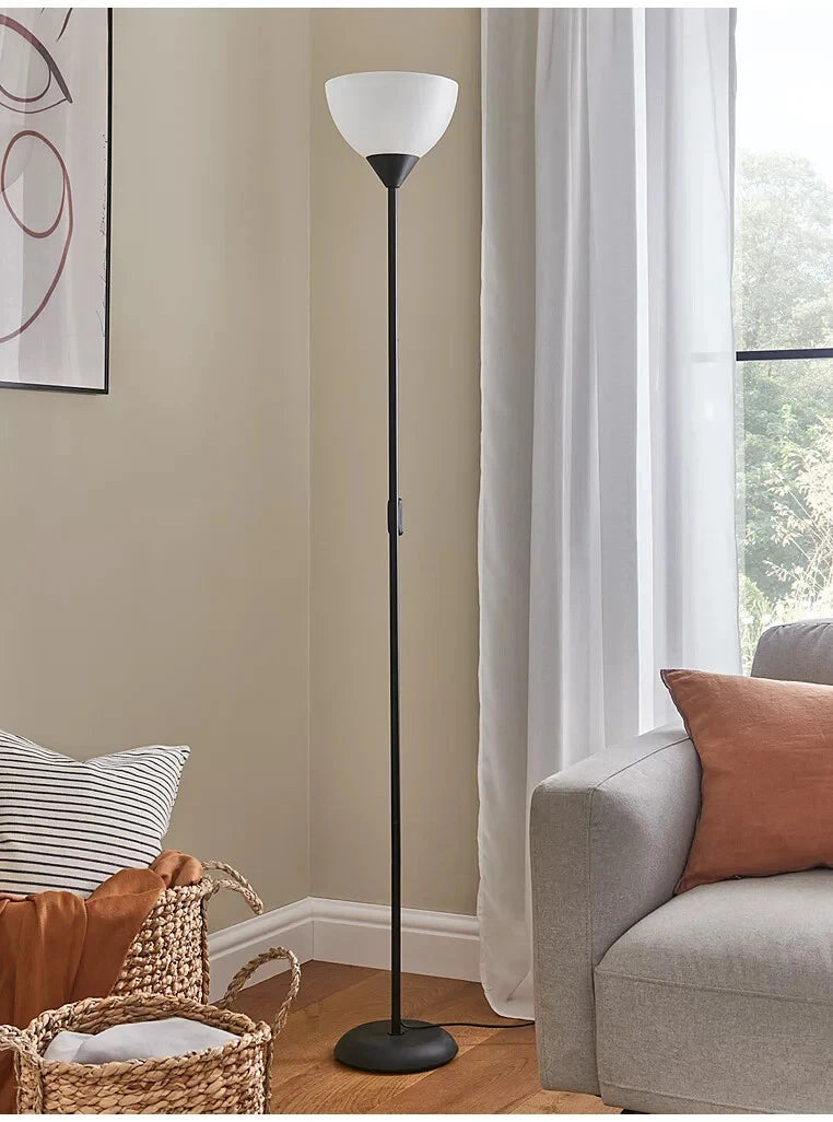 George Black Uplighter Floor Lamp