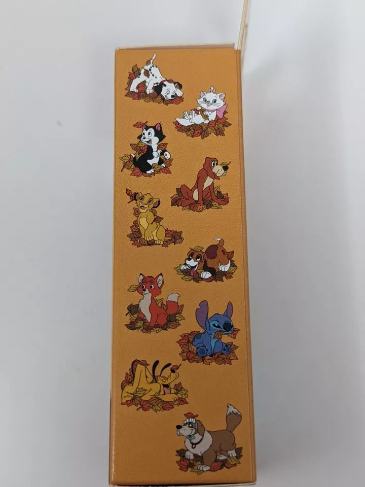 Disney Cats & Dogs Autumn Leaves Mystery Pin Collection