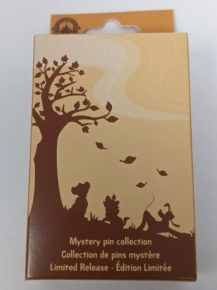 Disney Cats & Dogs Autumn Leaves Mystery Pin Collection
