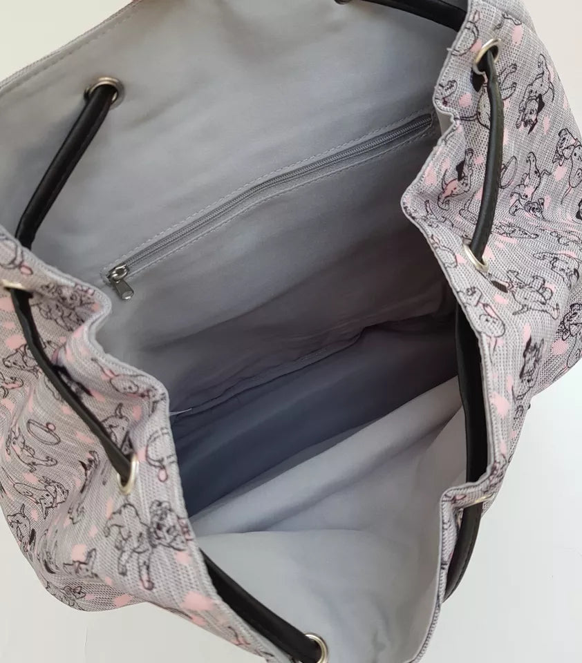 Disney 101 Dalmatians Baby Changing Bag Nappy Back Pack & Mat - Dalmations Grey
