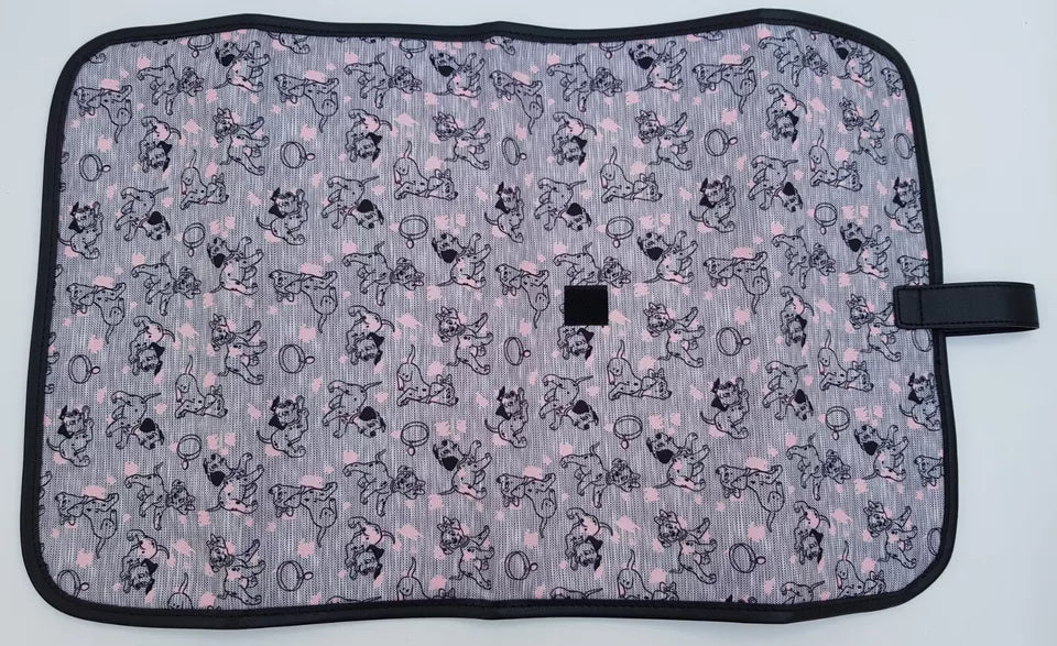 Disney 101 Dalmatians Baby Changing Bag Nappy Back Pack & Mat - Dalmations Grey