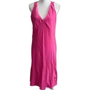 A New Day Women's Pink V-Neck Slip Dress