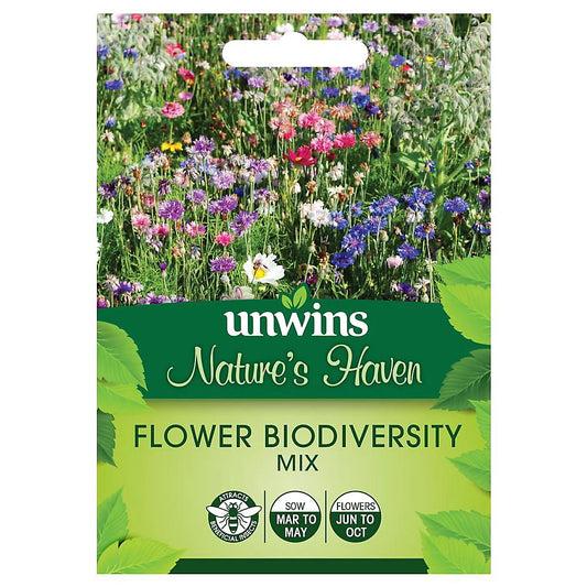 Unwins Flower Biodiversity Mix Seeds