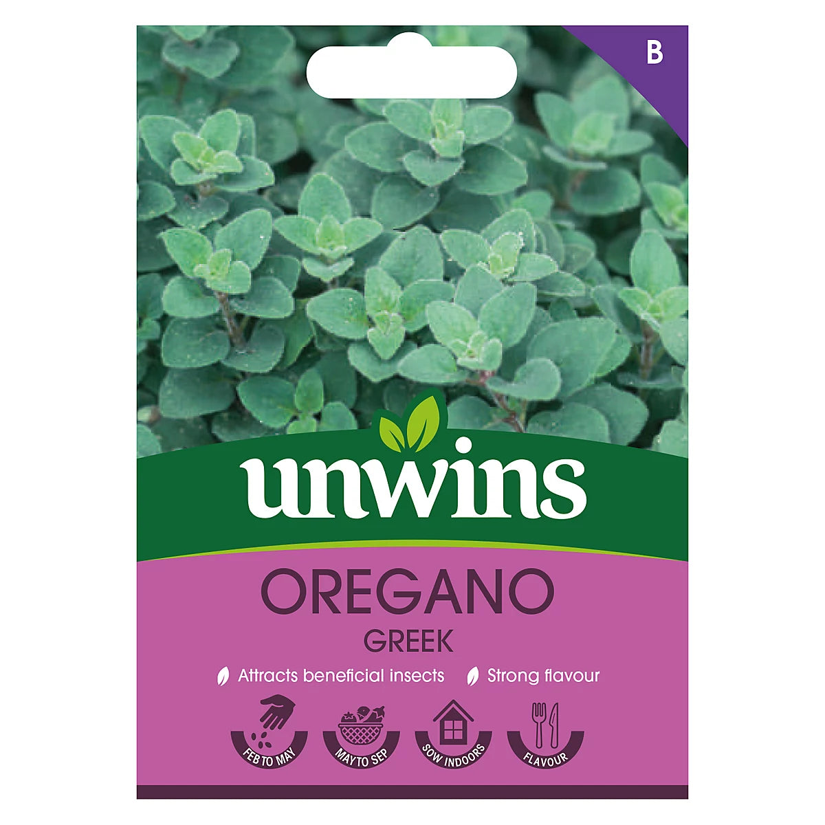 Unwins Herb Oregano Greek Seeds