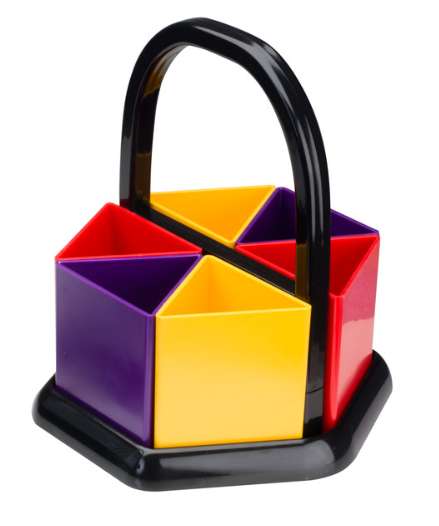 Adventa Handi-Holder Assorted Colours Desk Tidy